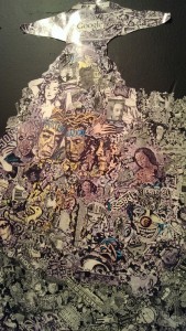 Rene Yañez, Google Sucking the Soul Out of the Mission, 2014. Exhibited at Mutiny Radio, 21st Street & Florida, San Francisco, CA.