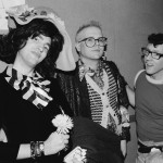 Tony Vaguely, Diet Popstitute, and Alvin at some Klubstitute event or other, c. 1991. Photo possibly by Daniel Nicoletta.